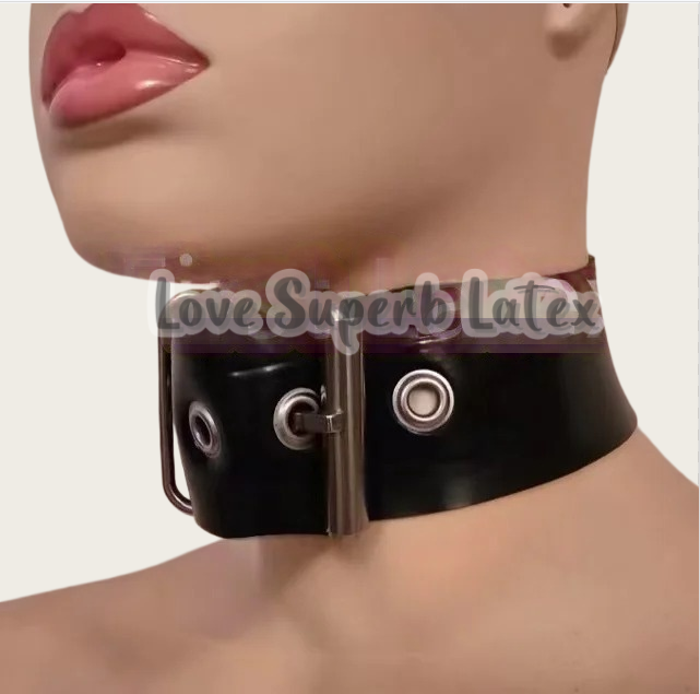 Men'S Accessories Chain - 0.4mm Seksowny lateksowy choker na szyję,