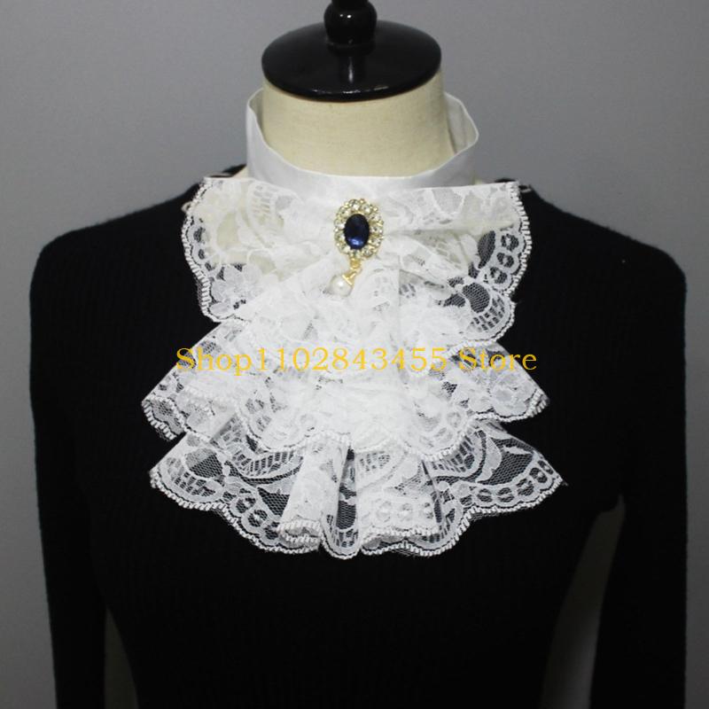 49MC Clown Tulle kołnierz z ma – Men'S Victorian Accessories recenzja i cena