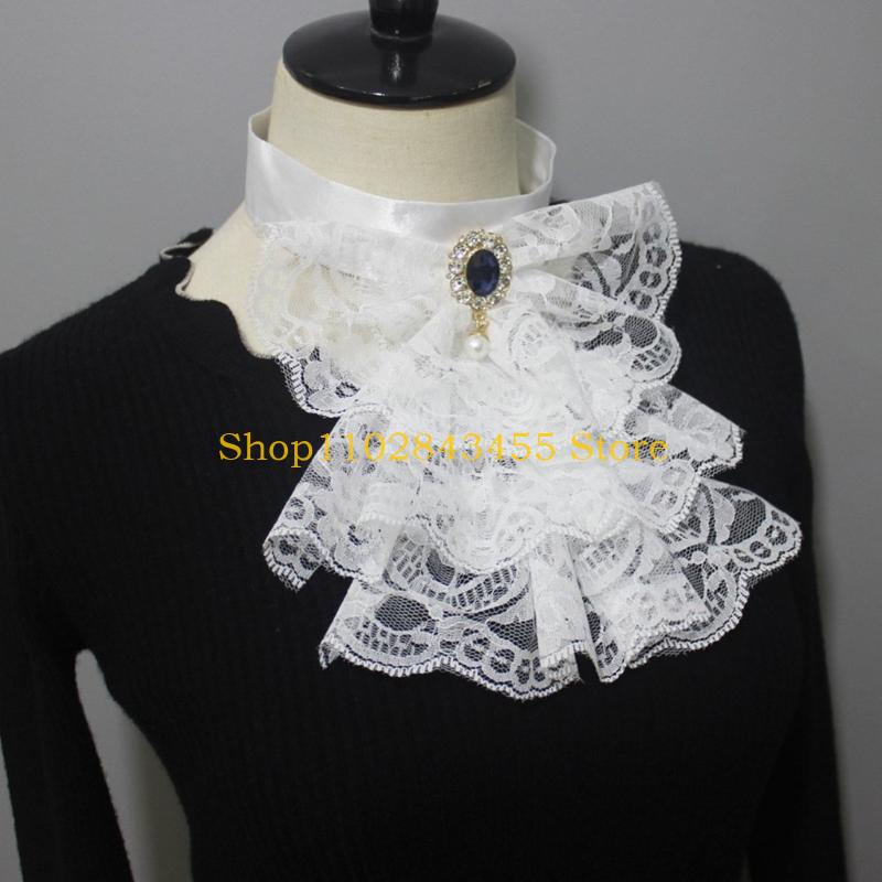 49MC Clown Tulle kołnierz z ma – Men'S Victorian Accessories recenzja i cena