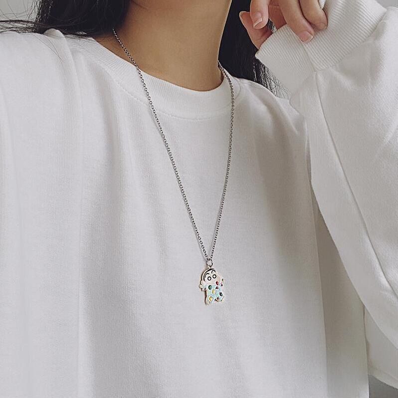 Naszyjnik z kreskówki Crayon S – Men Accessories Necklace recenzja i cena