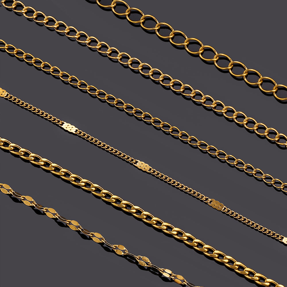 2-metrowe łańcuszki ze stali n – Men'S Accessories Chain recenzja i cena