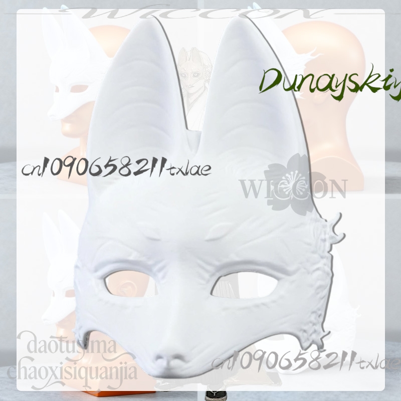 Maska Cosplay Kotoyuki Fox Man – Men Accessories In Store recenzja i cena