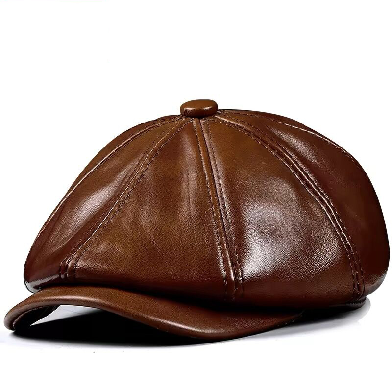 Wiosna nowa czapka z prawdziwe – Men Accessories Brand recenzja i cena