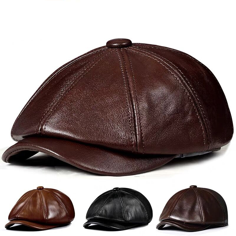 Wiosna nowa czapka z prawdziwe – Men Accessories Brand recenzja i cena