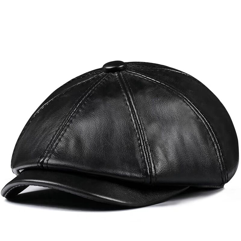 Wiosna nowa czapka z prawdziwe – Men Accessories Brand recenzja i cena